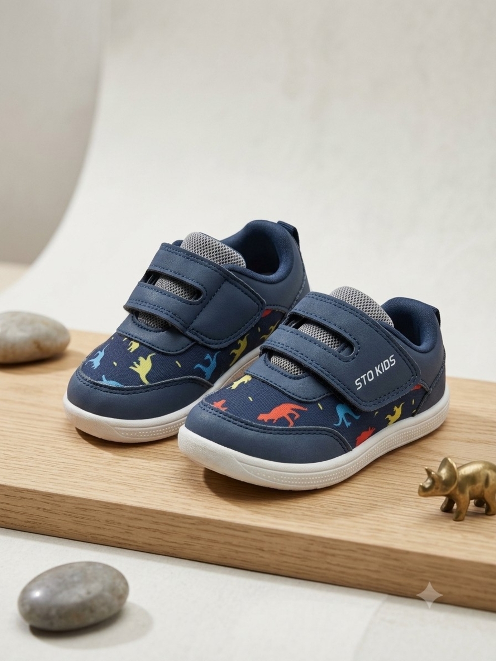 STQ Toddler Wide Toe Box Shoes, Boys Barefoot Shoes, Baby First Walking Shoes